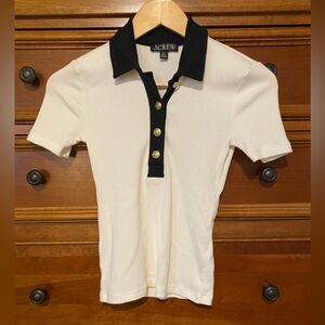 J. Crew XXS Ribbed Polo